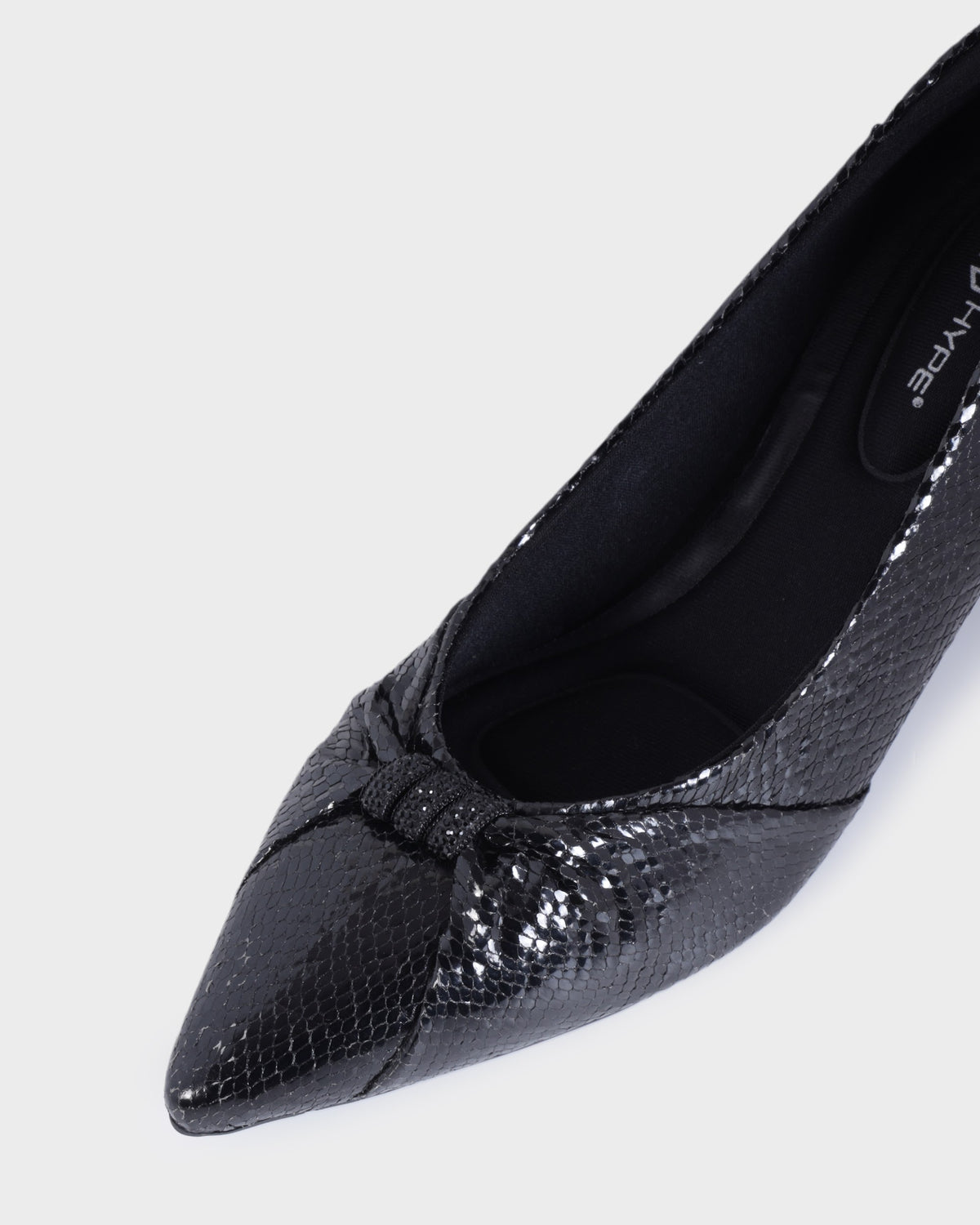 Simone Pointed-toe Party Wear High Heels photo 3 - Black