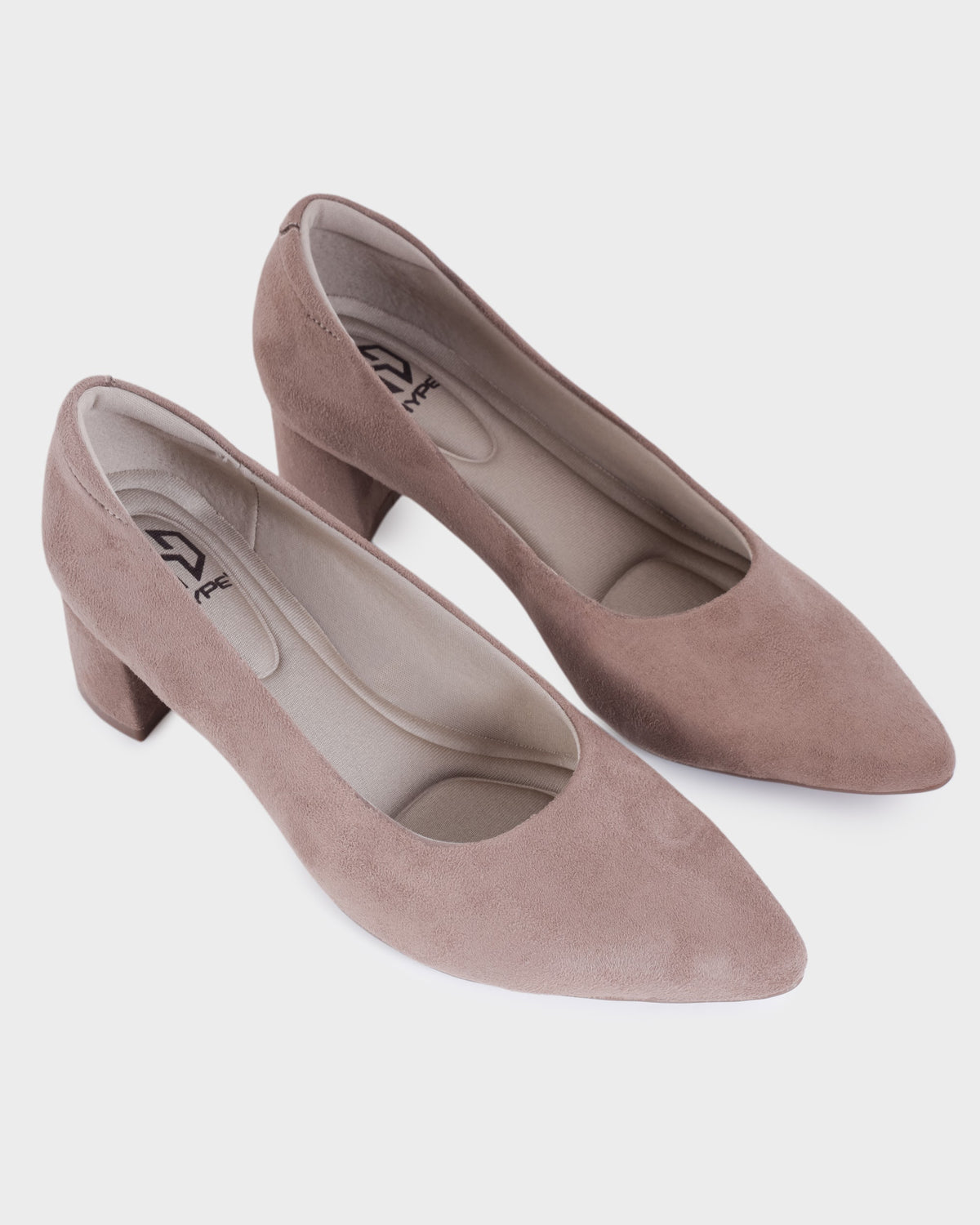 Noelle Pointed-toe Block Heel Bellies photo 4 - Beige