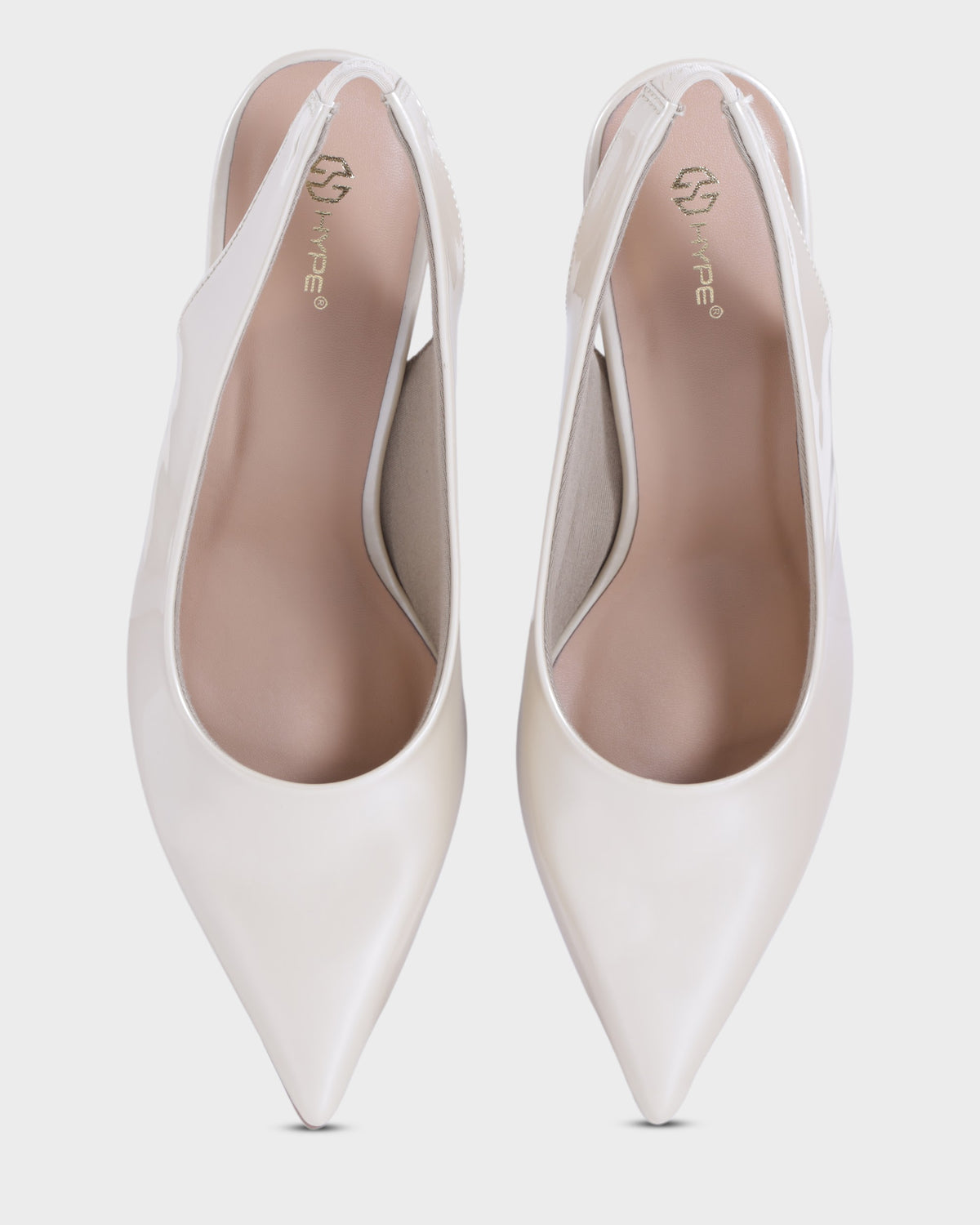 Amelie Pointed-toe Block Heel Mules photo 1 - Off White