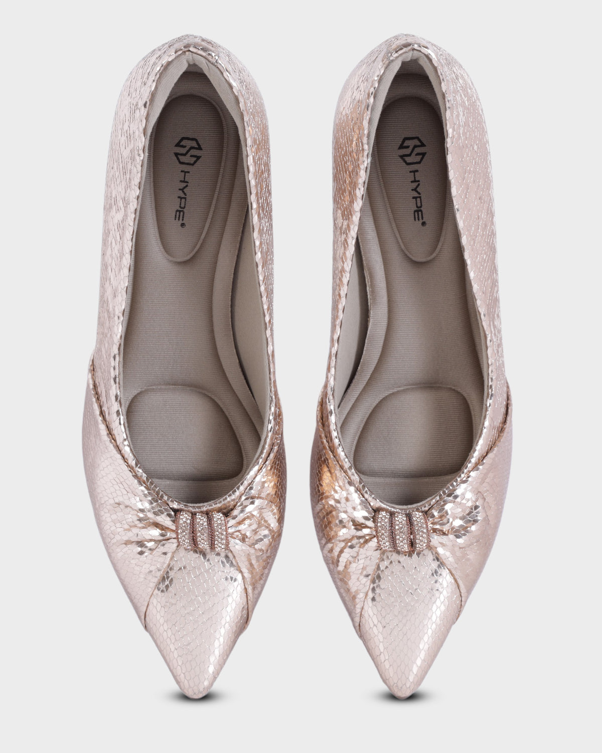 Simone Pointed-toe Party Wear High Heels photo 1 - Rose Gold