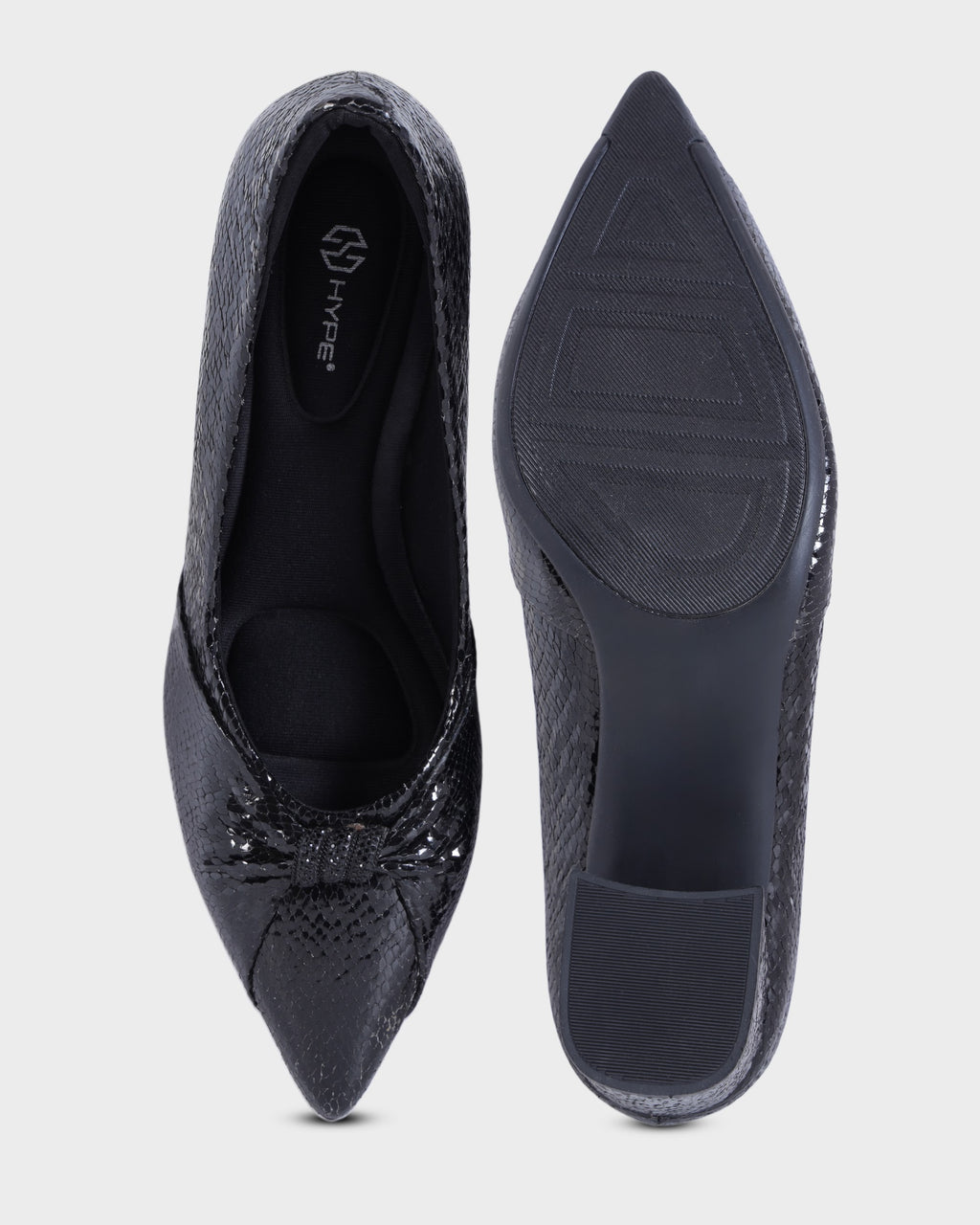 Simone Pointed-toe Party Wear High Heels photo 2 - Black