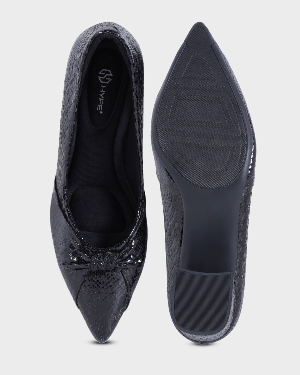Simone Pointed-toe Party Wear High Heels photo 2 - Black