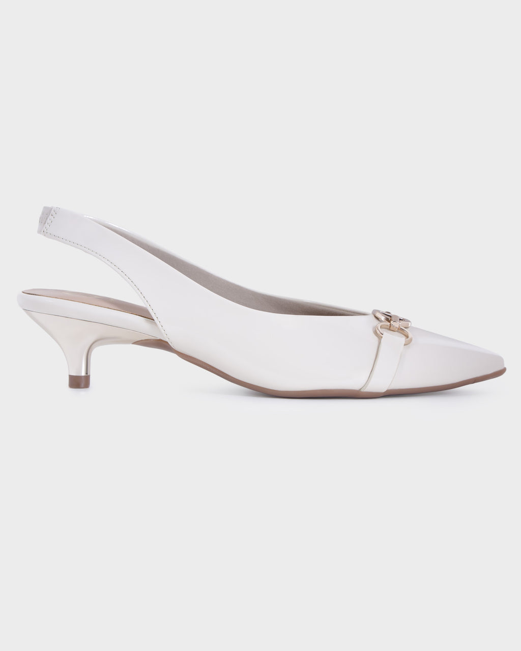 Sabine Pointed-toe Slim Heel Mules photo 5 - White