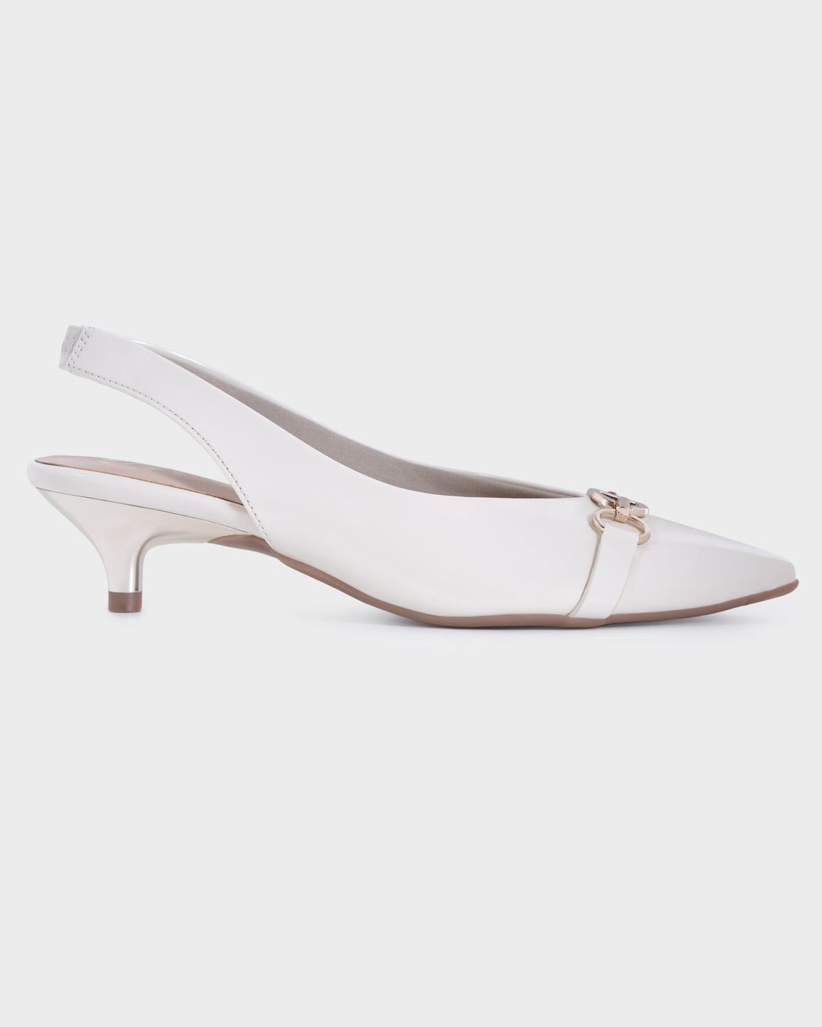 Sabine Pointed-toe Slim Heel Mules photo 5 - White