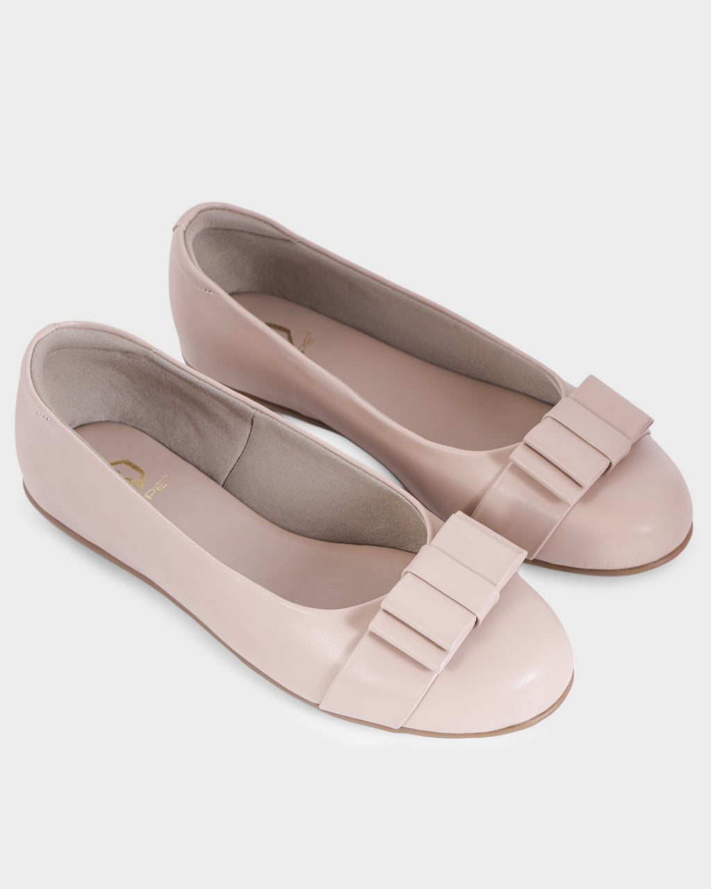 Sylvie Round-toe Flat Bellies photo 4 - Beige
