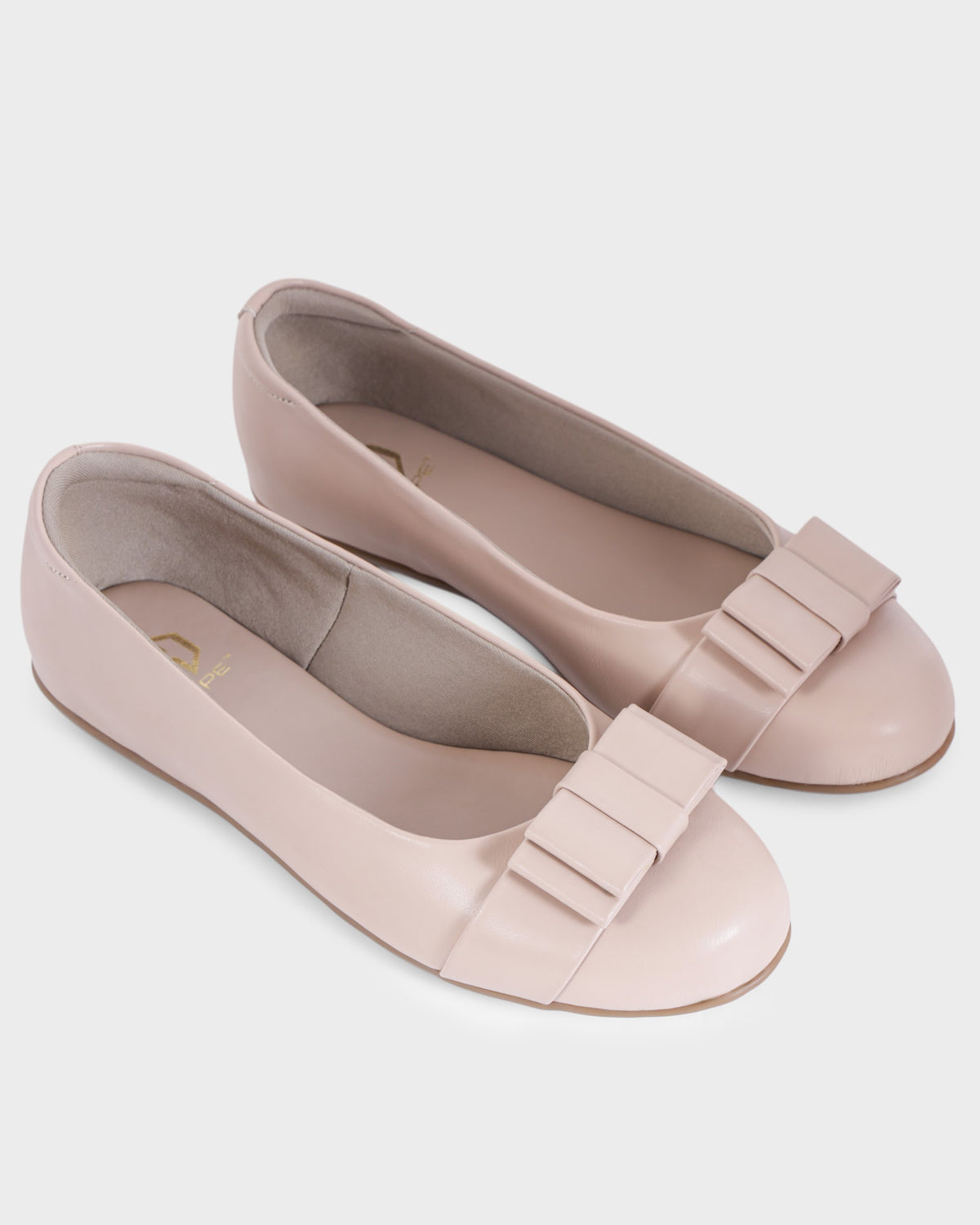 Sylvie Round-toe Flat Bellies photo 4 - Beige