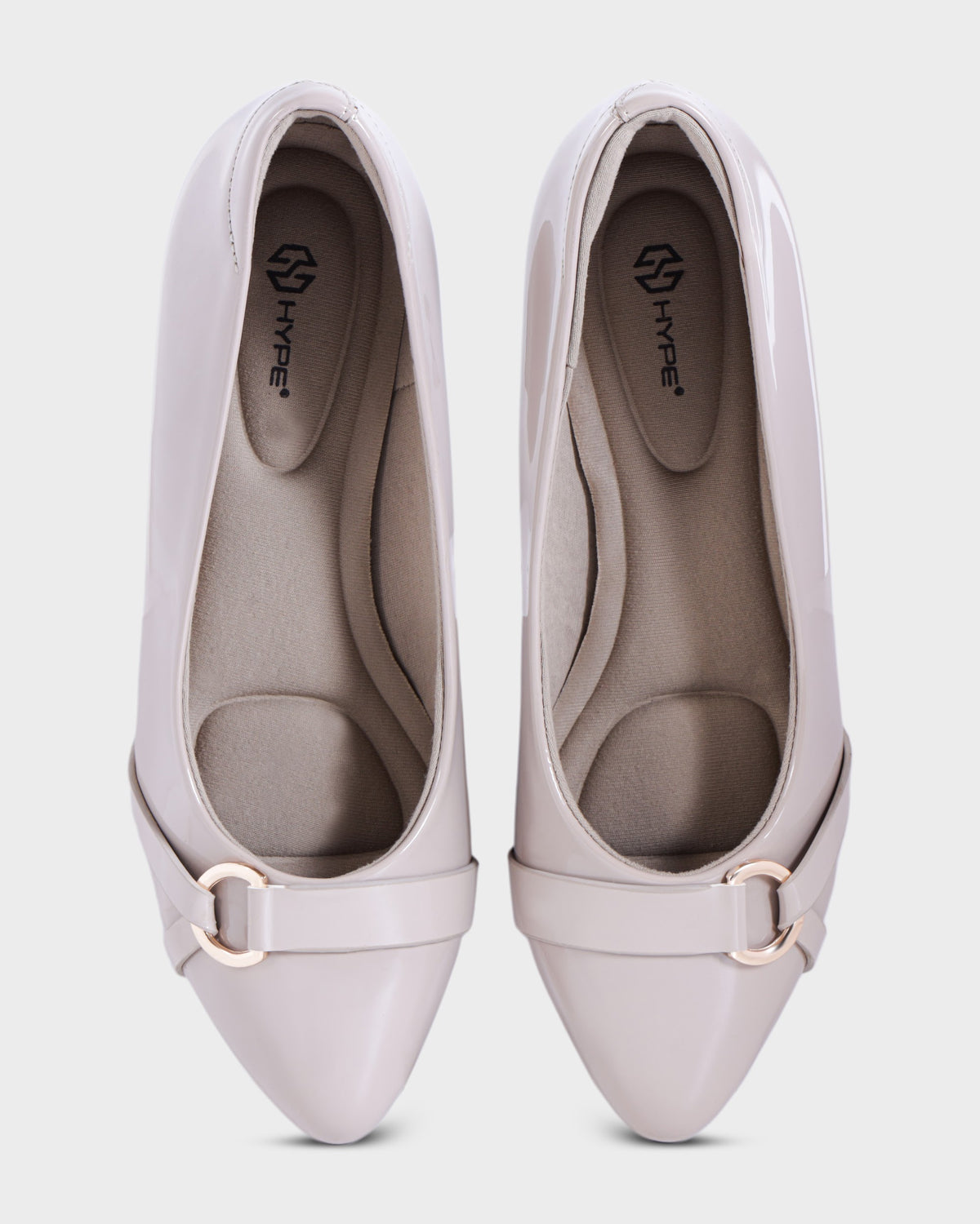Paloma Pointed-toe Office Wear Bellies photo 1 - Beige