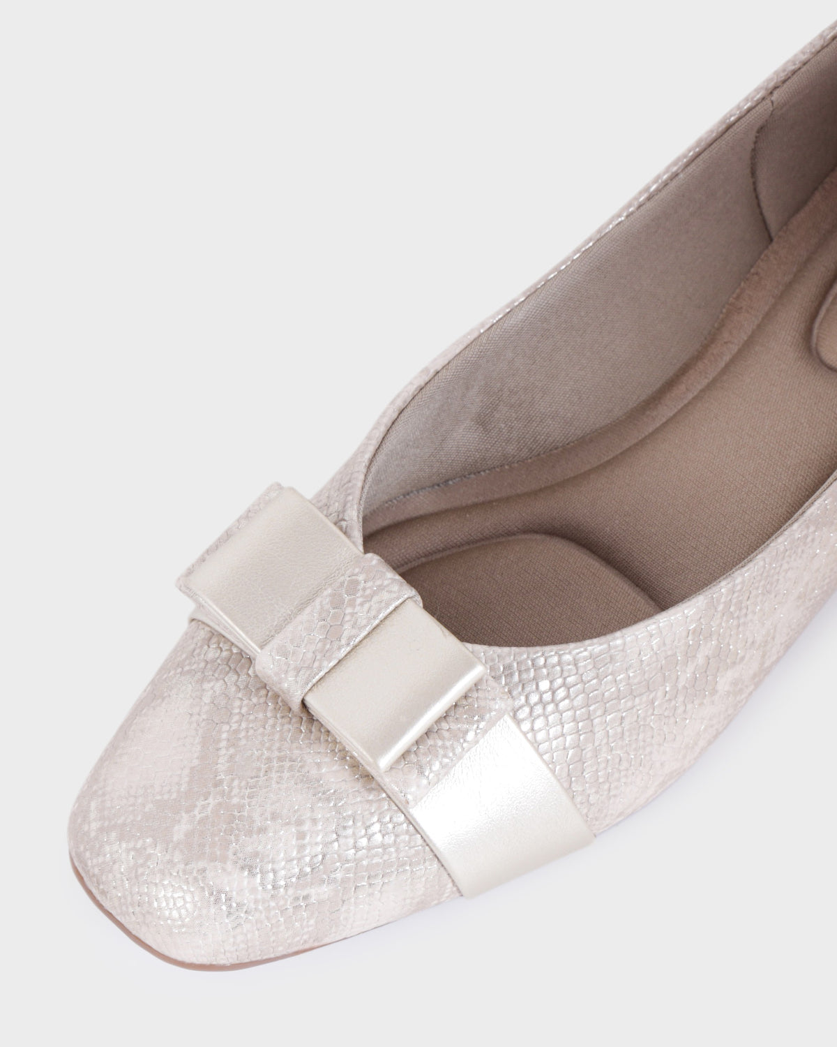 Esme Square-toe Casual Bellies photo 3 - Gold