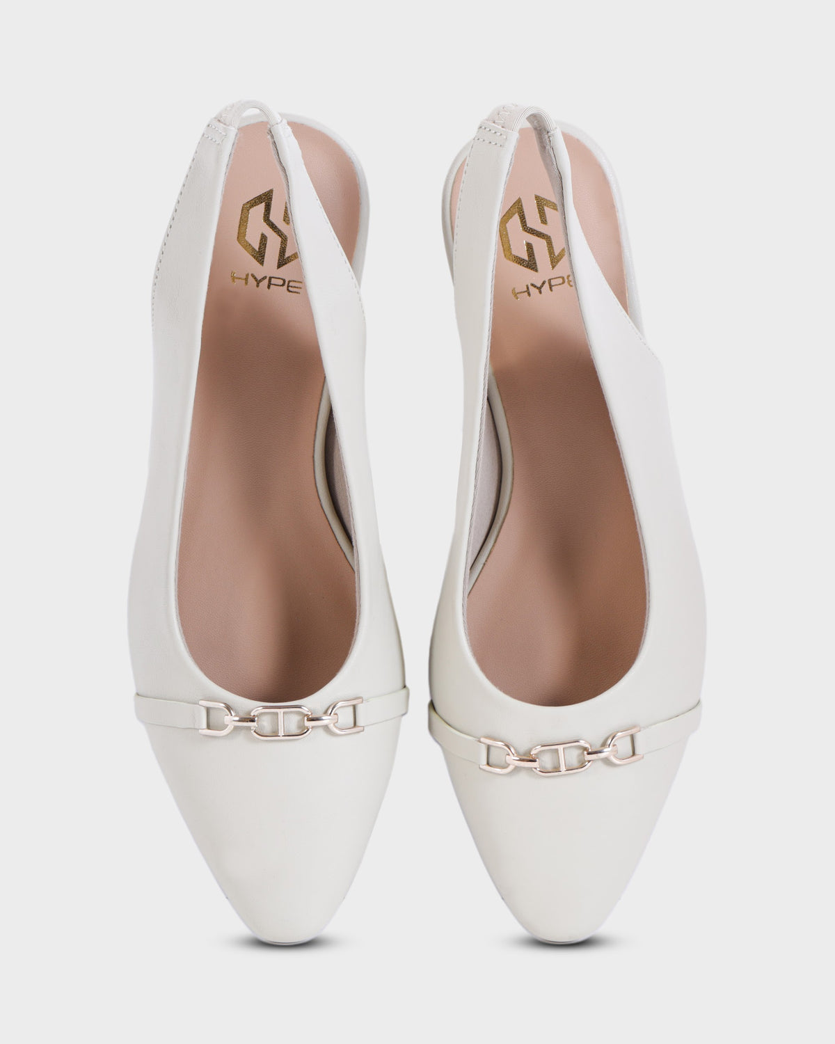 Camille Pointed-toe Low Heel Mules photo 1 - Ivory