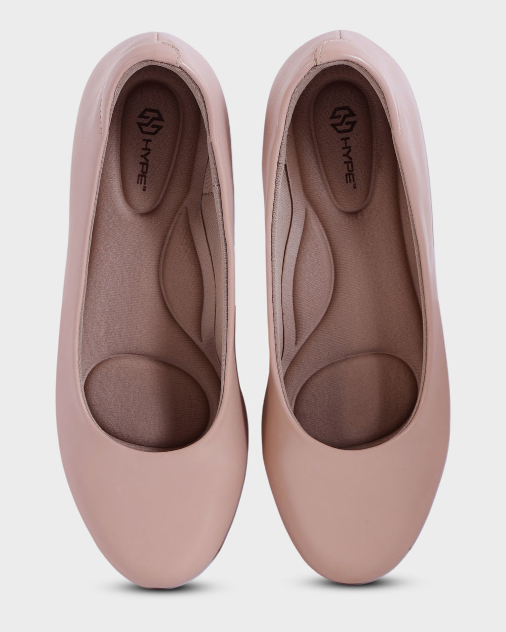 Clara Low Wedge Heel Bellies photo 1 - Nude