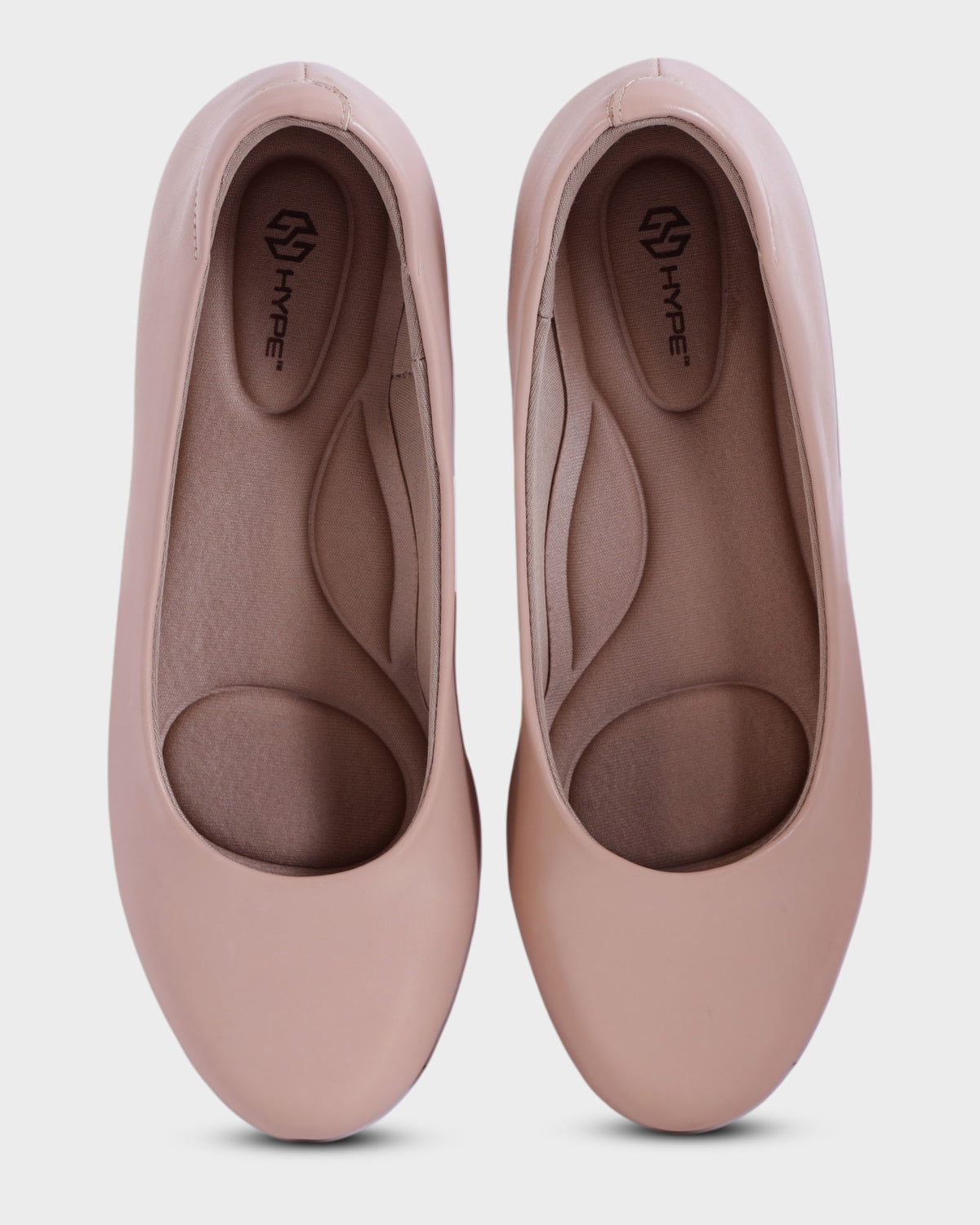 Clara Low Wedge Heel Bellies photo 1 - Nude