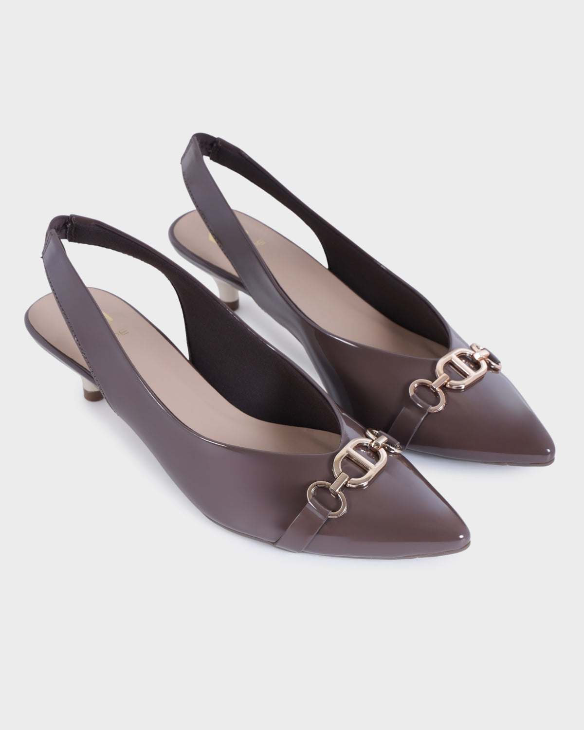 Sabine Pointed-toe Slim Heel Mules photo 4 - Coffee
