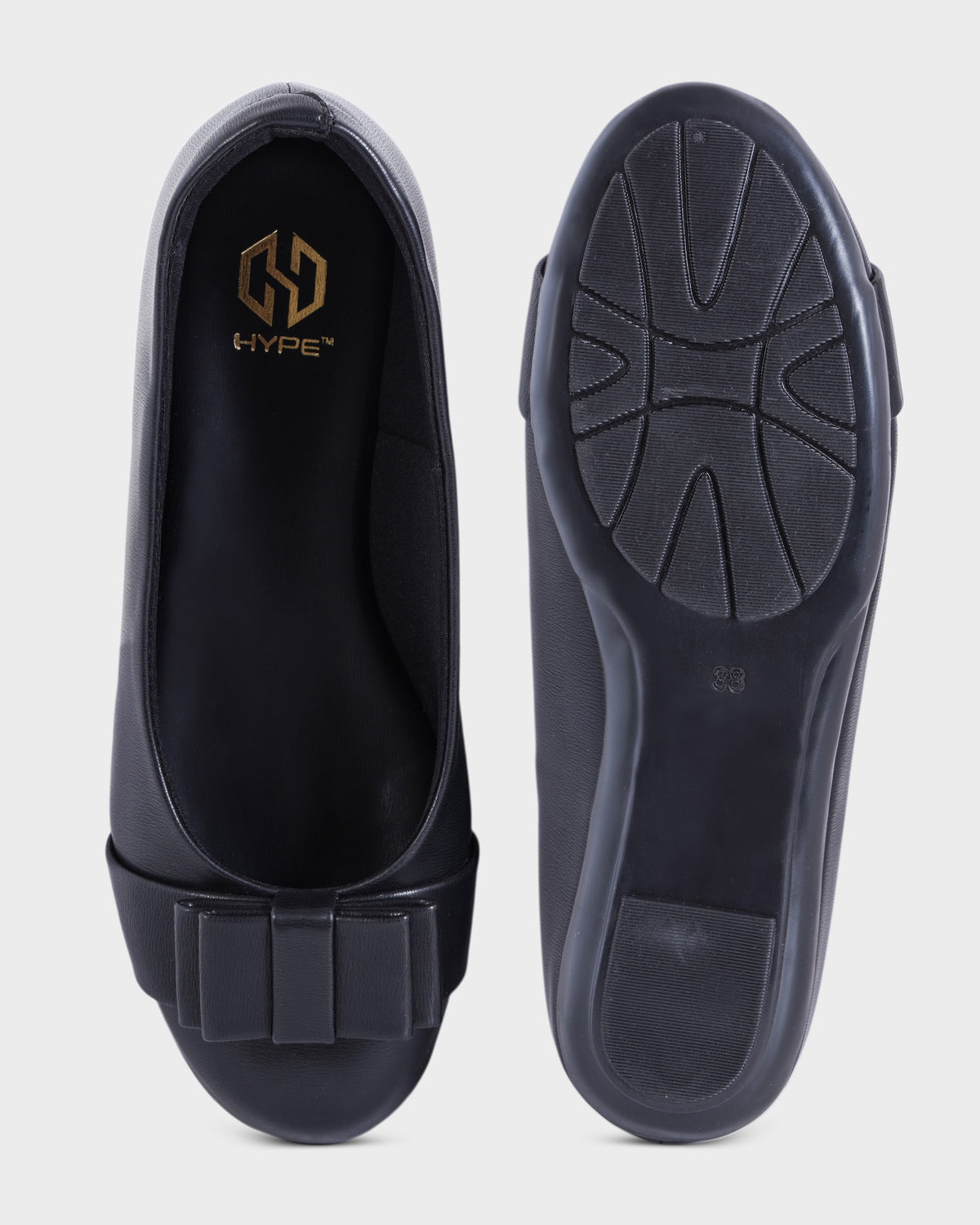 Sylvie Round-toe Flat Bellies photo 2 - Black