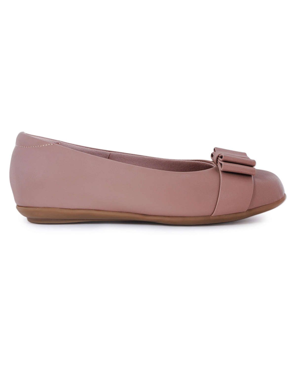 Sylvie Round-toe Flat Bellies photo 5 - Nude