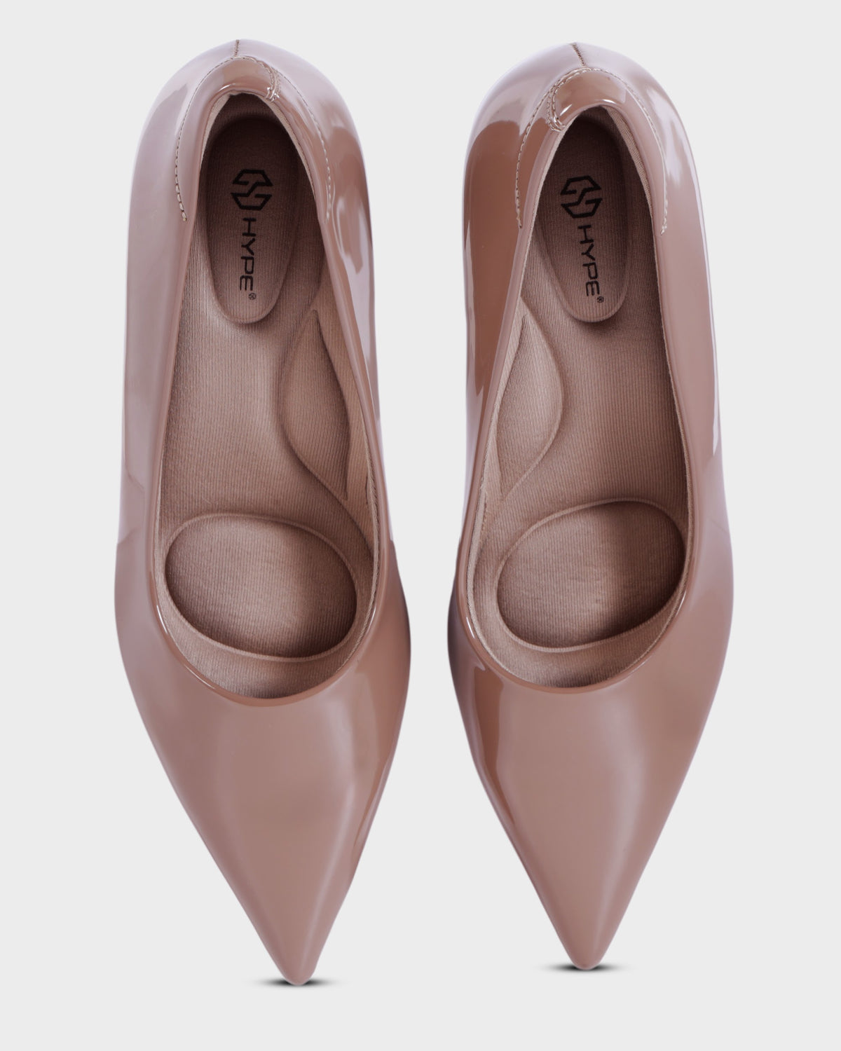 Reina Pointed-toe High Block Heels photo 1 - Chikoo