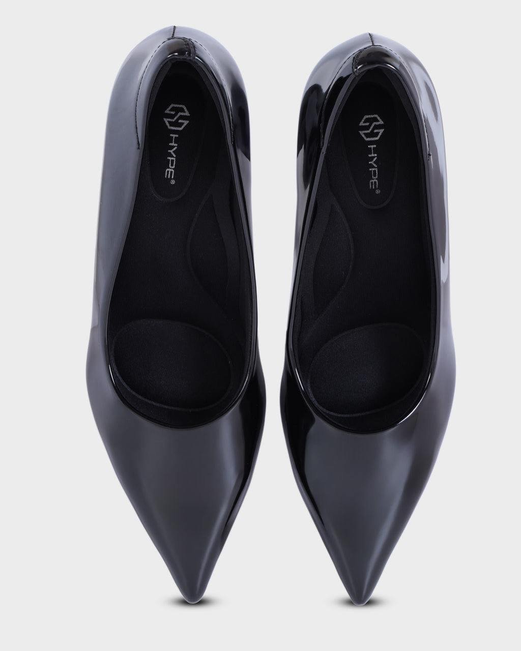 Reina Pointed-toe High Block Heels photo 1 - Black