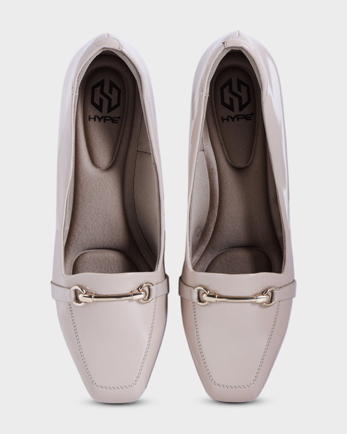 Elise Square-toe Formal Flat Bellies photo 1 - Beige