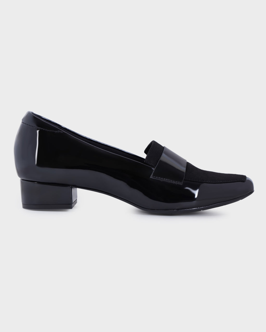 Kyla Pointed-toe Low Heel Formal Bellies photo 5 - Black