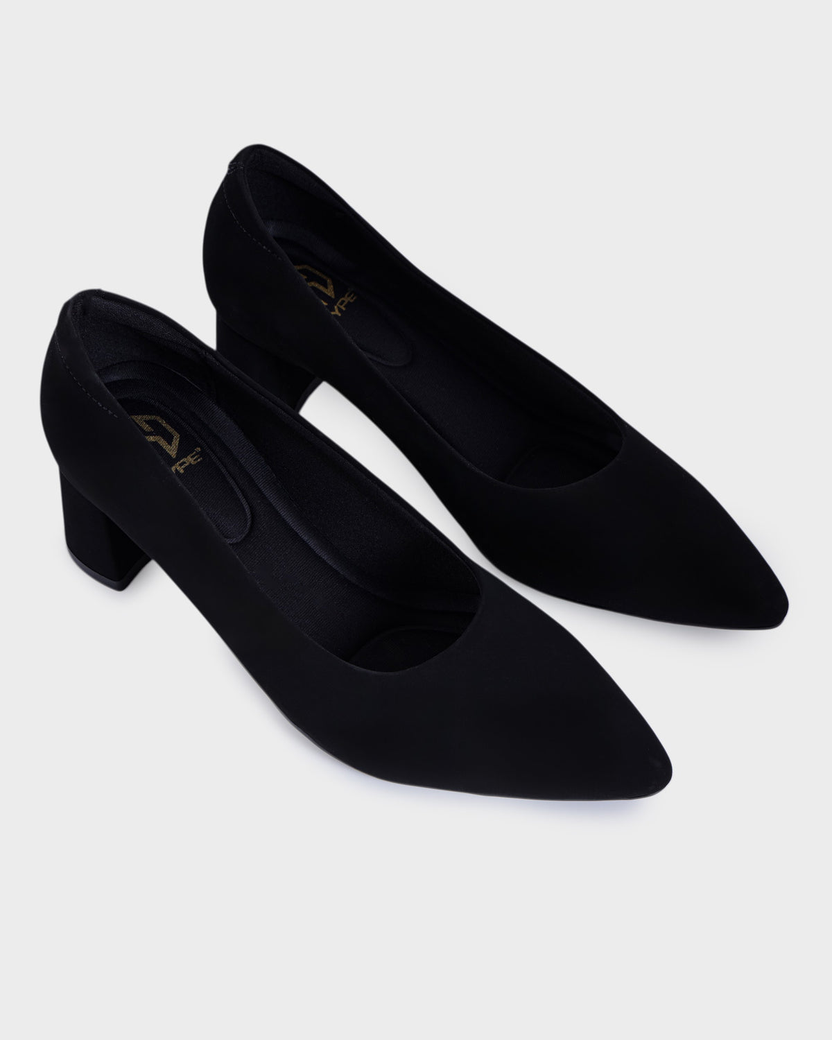 Noelle Pointed-toe Block Heel Bellies photo 4 - Black