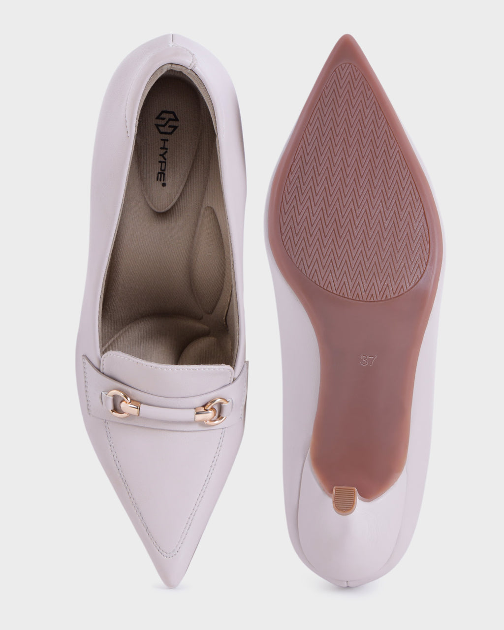 Athena Pointed-toe Pencil Heels photo 2 - Ivory