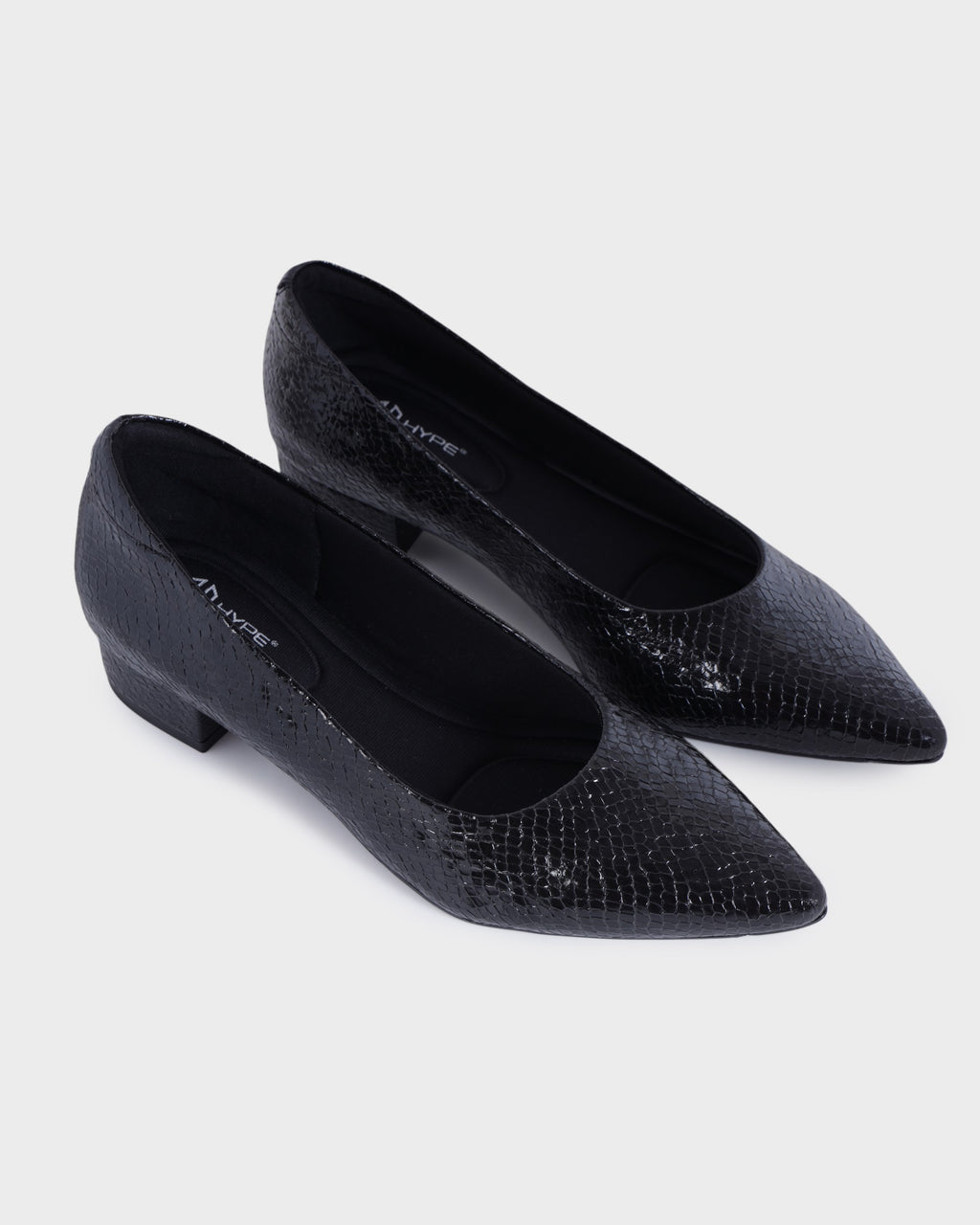 Juliet Pointed-toe Party Wear Bellies photo 4 - Black