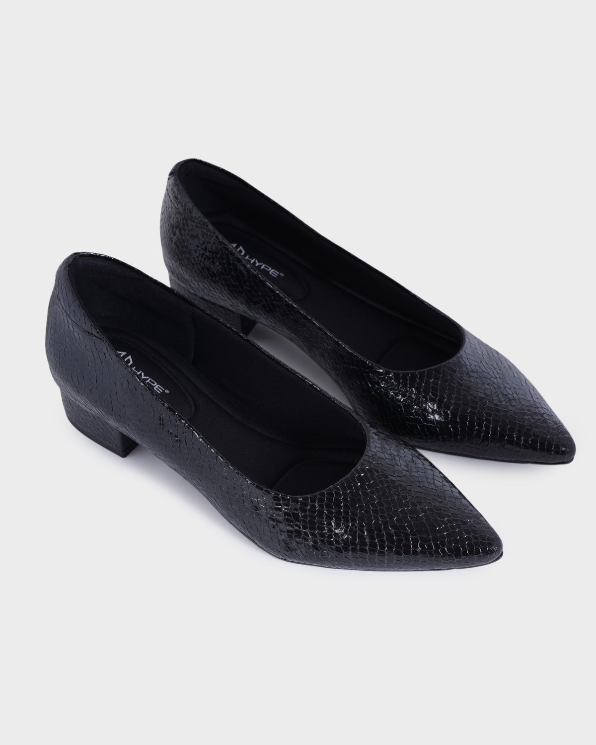 Juliet Pointed-toe Party Wear Bellies photo 4 - Black