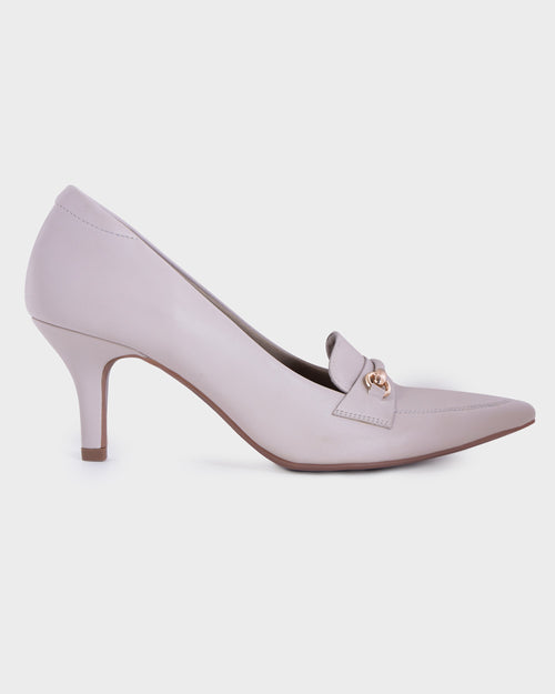 Athena Pointed-toe Pencil Heels photo 5 - Ivory