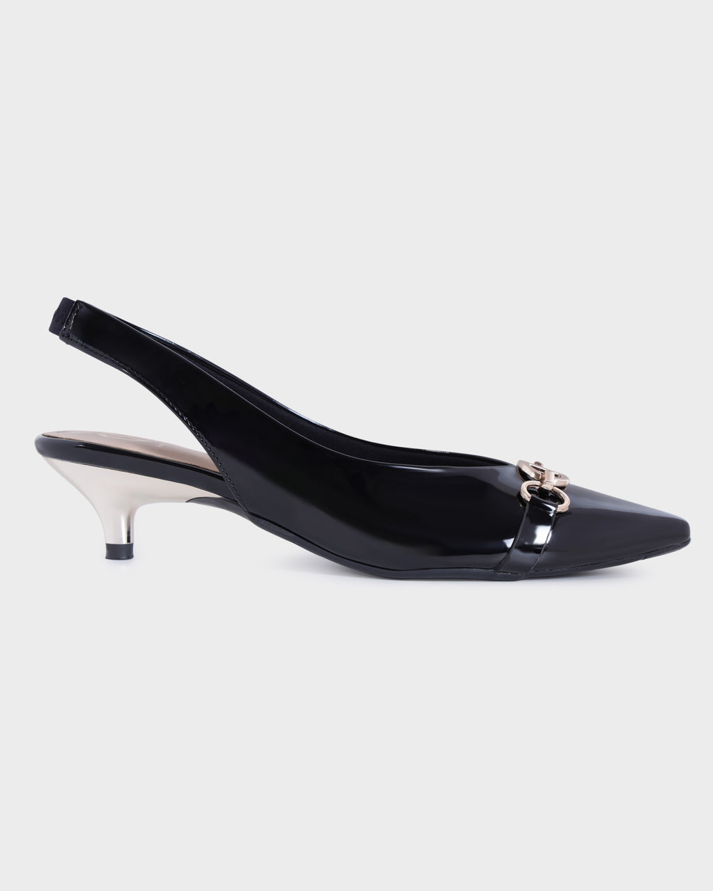 Sabine Pointed-toe Slim Heel Mules photo 5 - Black