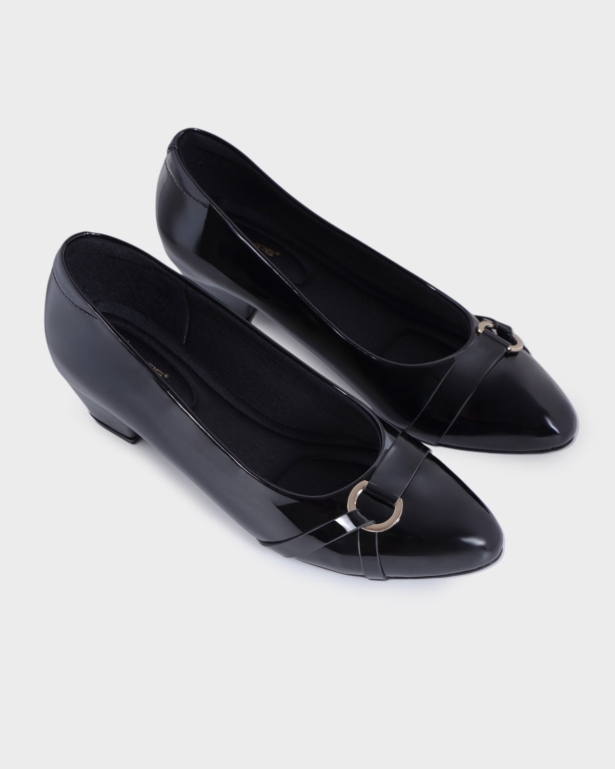 Paloma Pointed-toe Office Wear Bellies photo 4 - Black