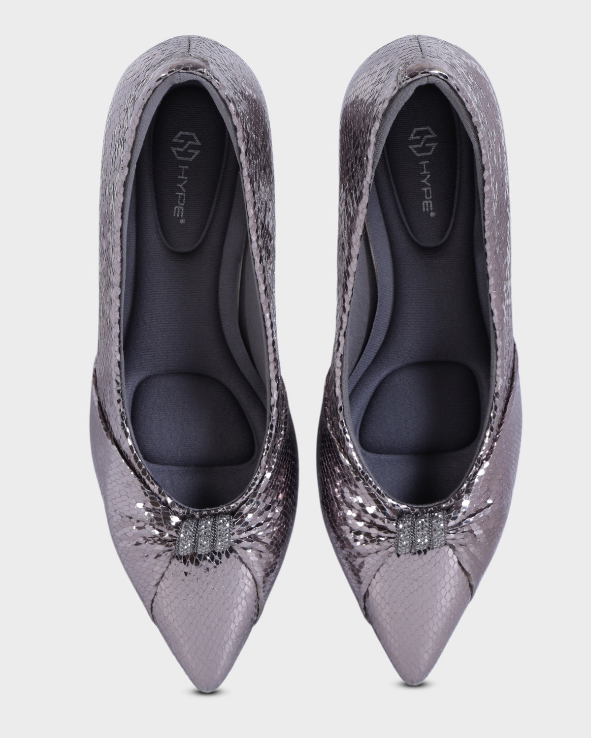 Simone Pointed-toe Party Wear High Heels photo 1 - Gun Metal