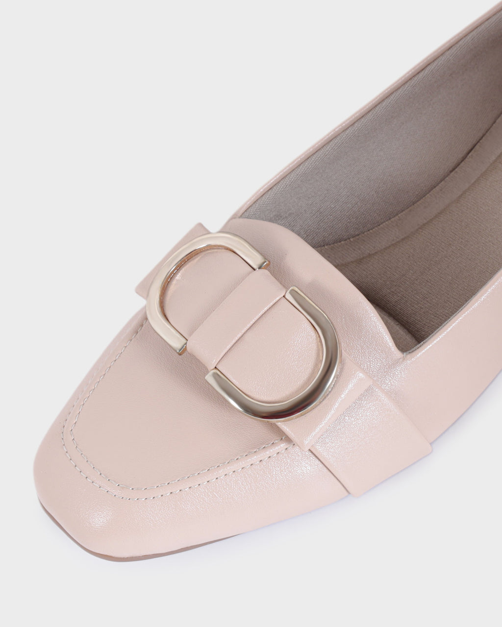 Mirabel Square-toe Formal Bellies photo 3 - Beige