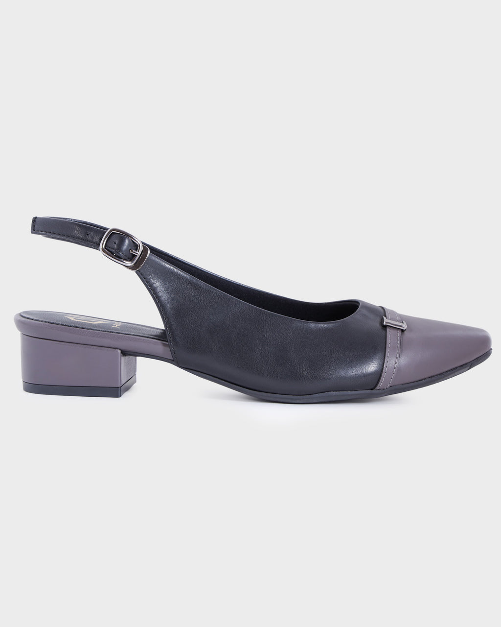 Elodie Closed-toe Low Heel Mules photo 5 - Black