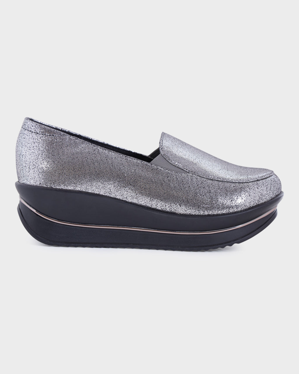 Blair Platform Loafers photo 5 - Gun Metal