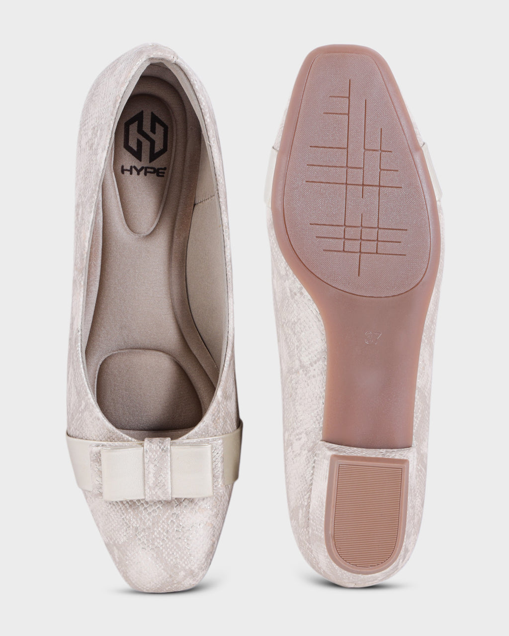 Esme Square-toe Casual Bellies photo 2 - Gold