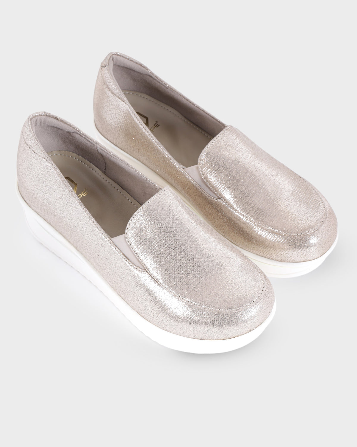 Blair Platform Loafers photo 4 - Gold