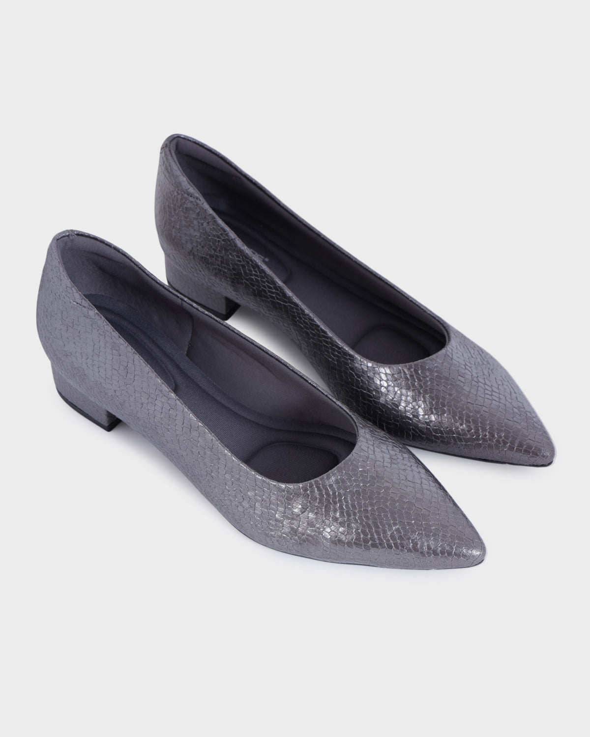 Juliet Pointed-toe Party Wear Bellies photo 4 - Gun Metal