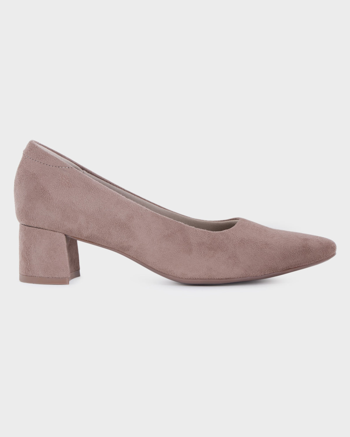 Noelle Pointed-toe Block Heel Bellies photo 5 - Beige