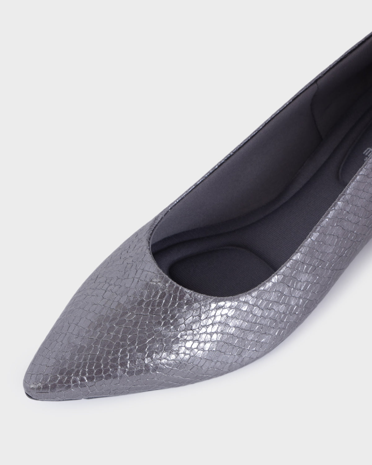 Juliet Pointed-toe Party Wear Bellies photo 3 - Gun Metal