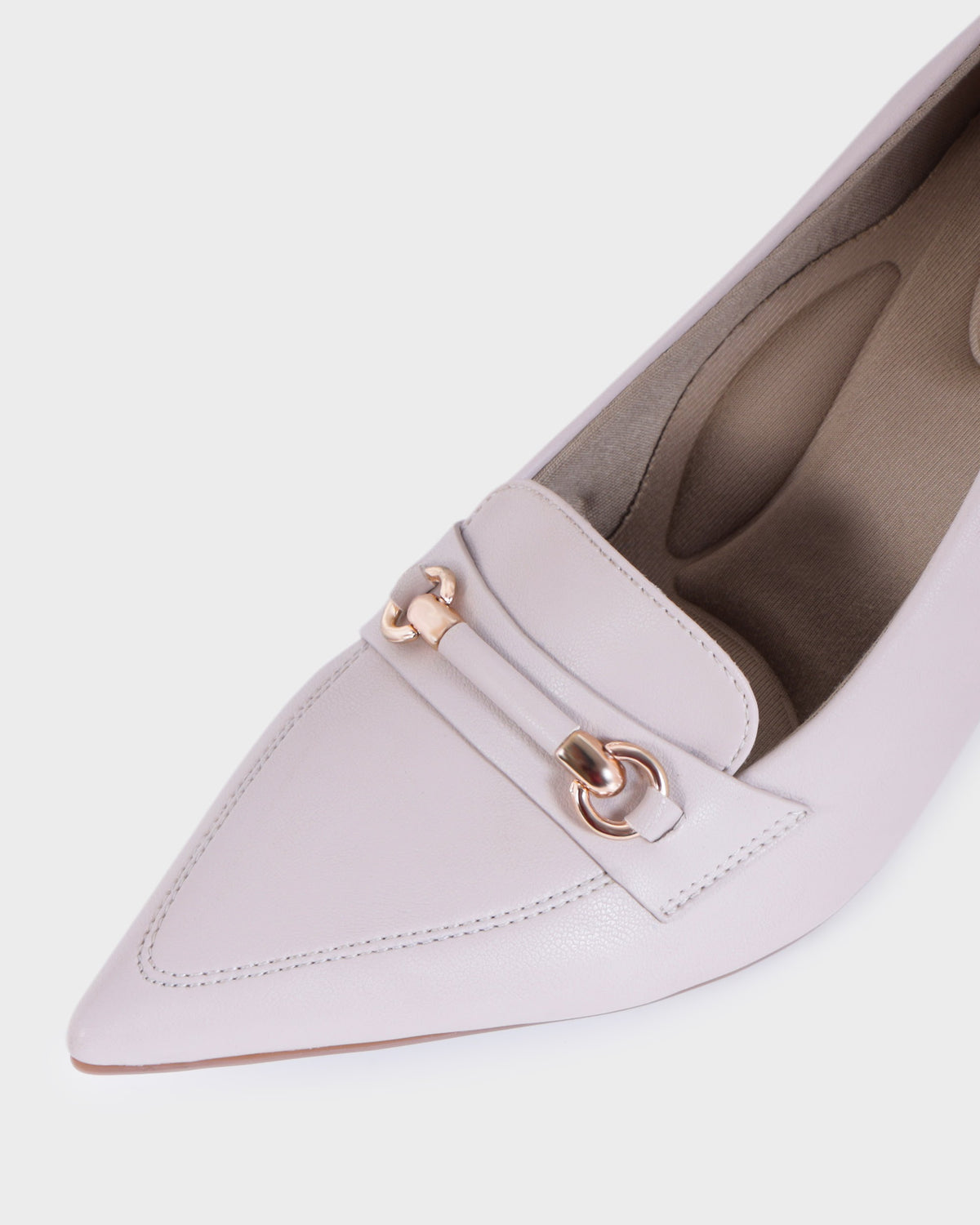 Athena Pointed-toe Pencil Heels photo 3 - Ivory
