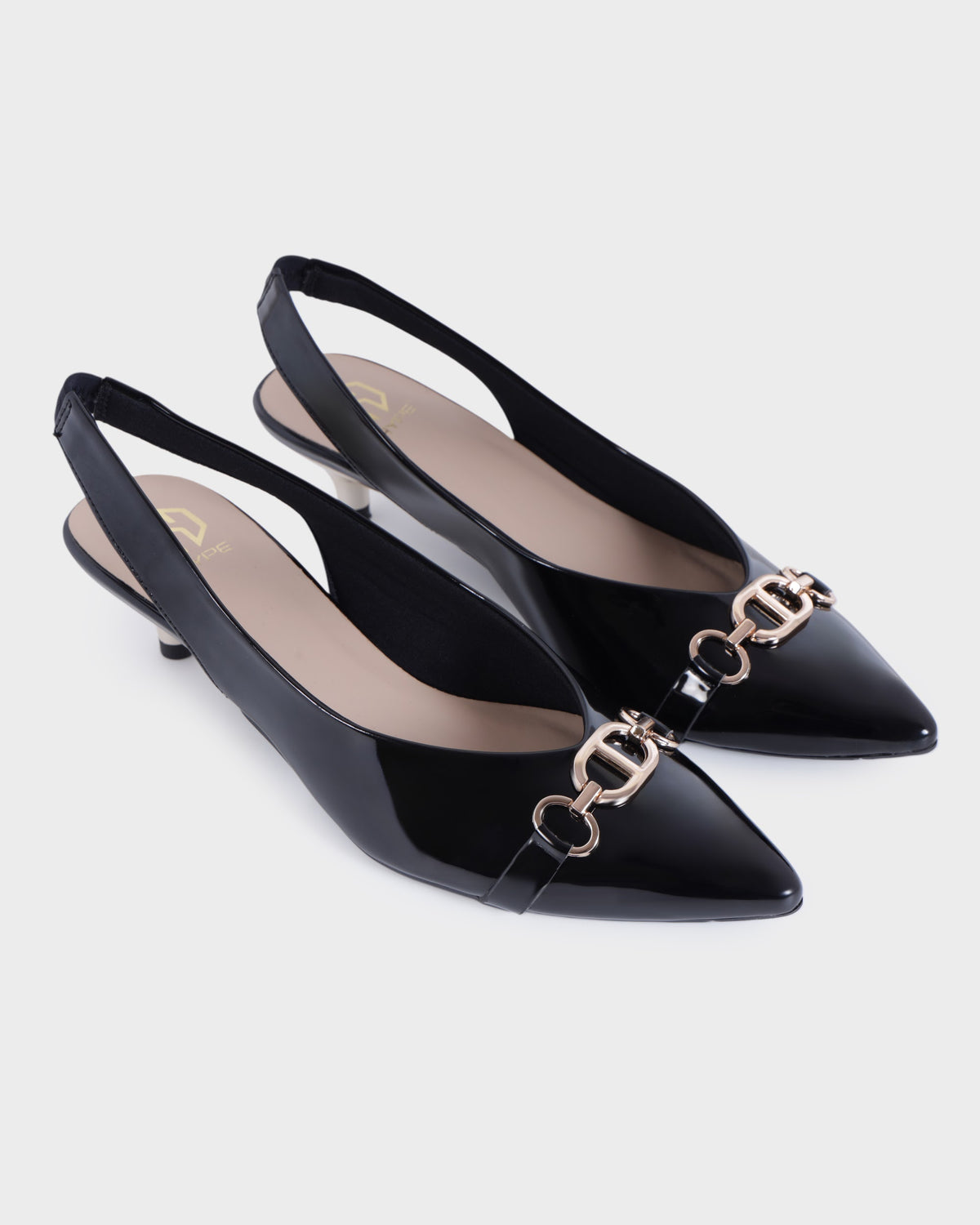Sabine Pointed-toe Slim Heel Mules photo 4 - Black