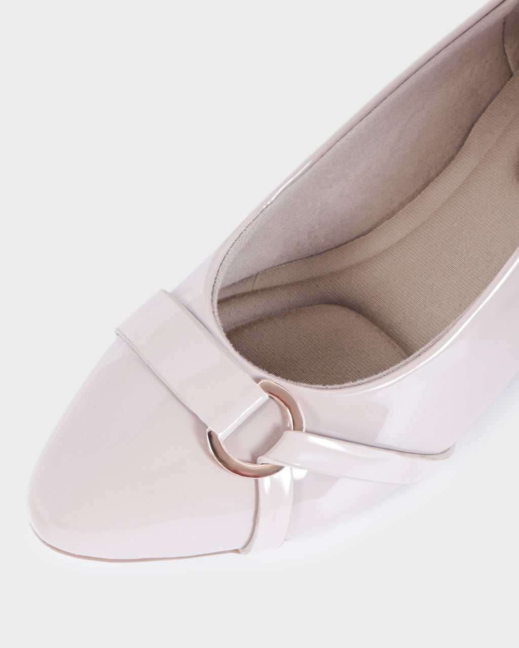 Paloma Pointed-toe Office Wear Bellies photo 3 - Beige