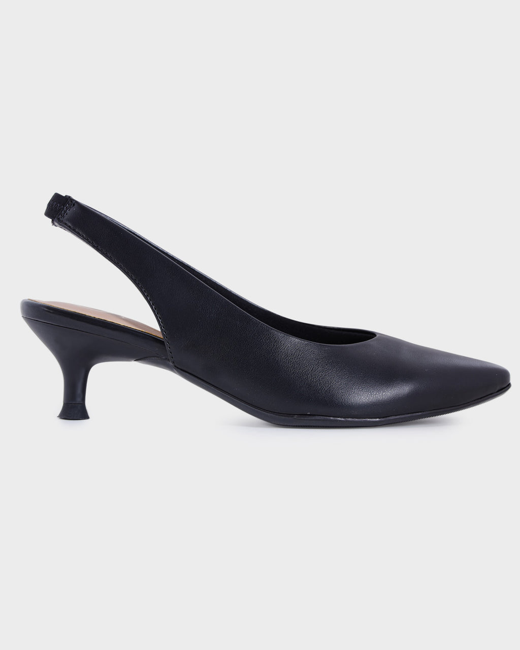 Fleur Pointed-toe Pencil Heel Mules photo 5 - Black