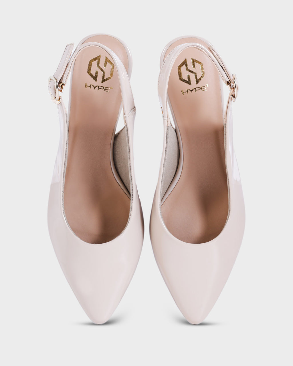 Colette Pointed-toe Kitten Heel Mules photo 1 - Beige