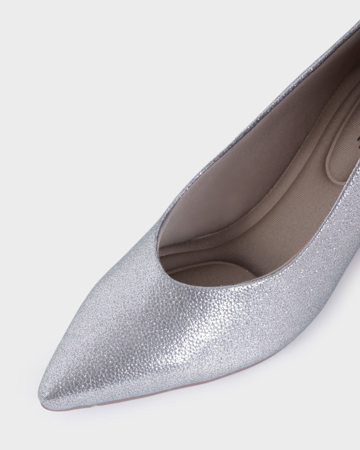 Greta Pointed-toe Party Wear Block Heels photo 3 - Gun Metal