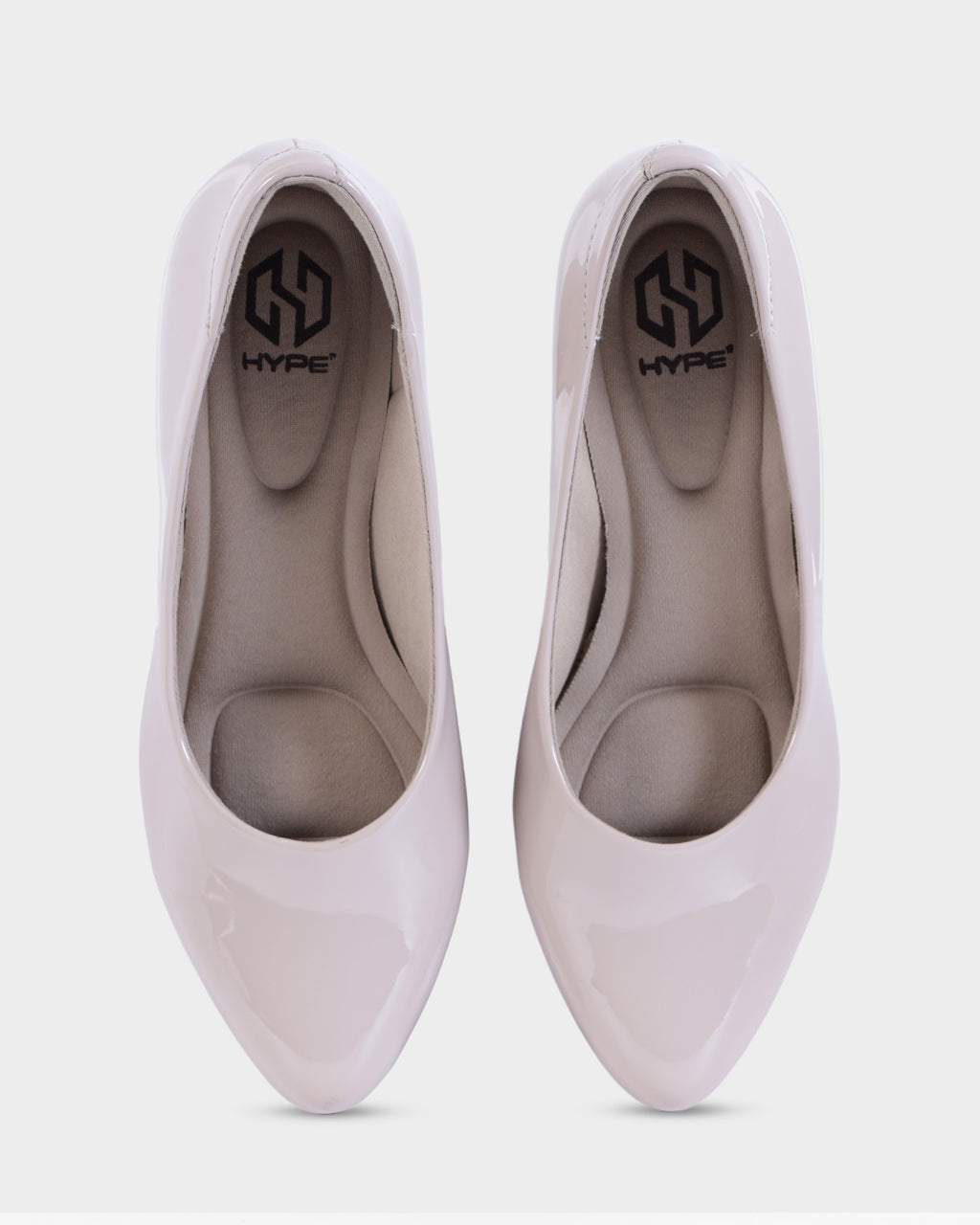 Bianca Round-toe Block Heel Pumps photo 1 - Beige