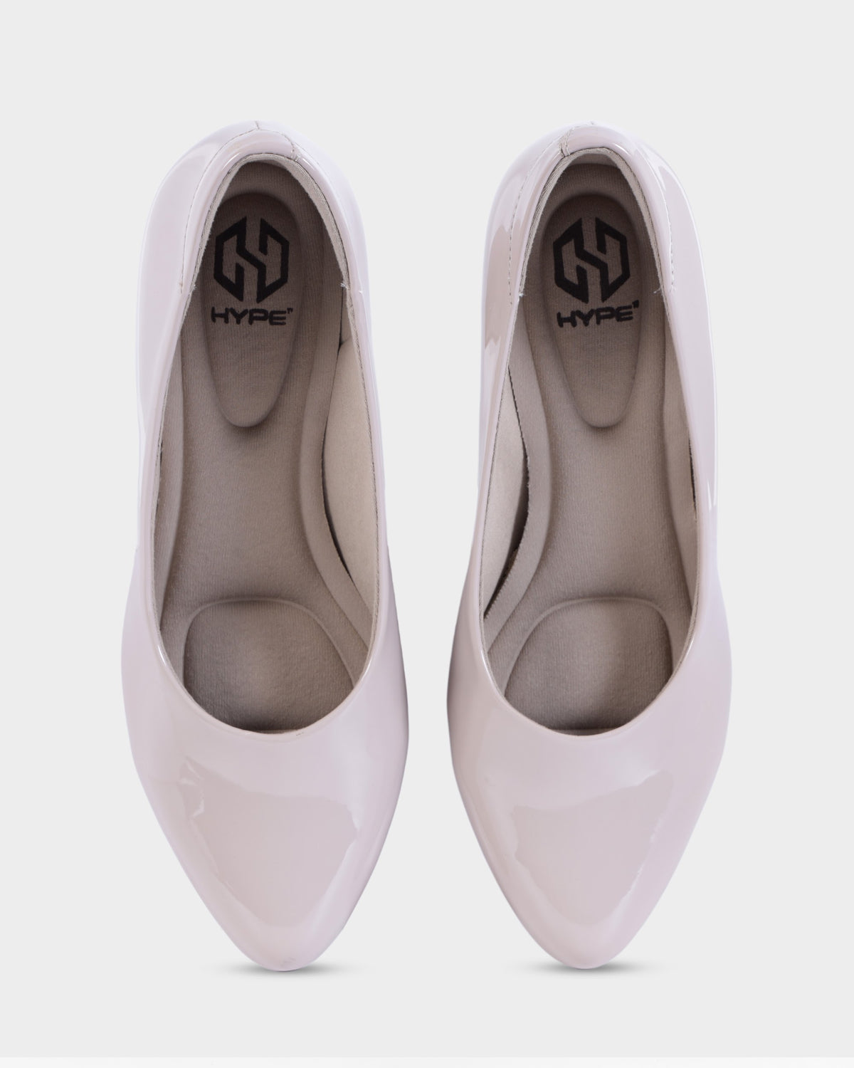 Bianca Round-toe Block Heel Pumps photo 1 - Beige