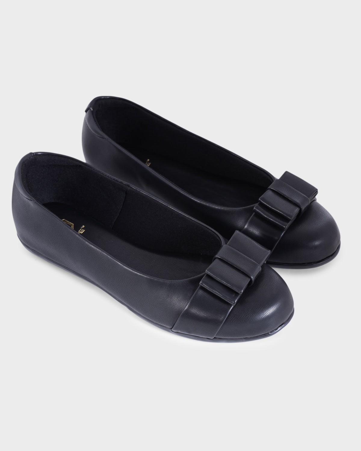 Sylvie Round-toe Flat Bellies photo 4 - Black