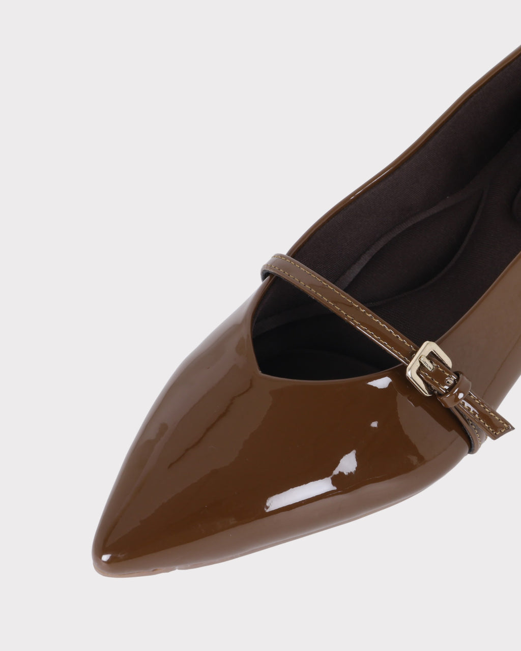 Giselle Pointed-toe Flat Bellies photo 3 - Tan