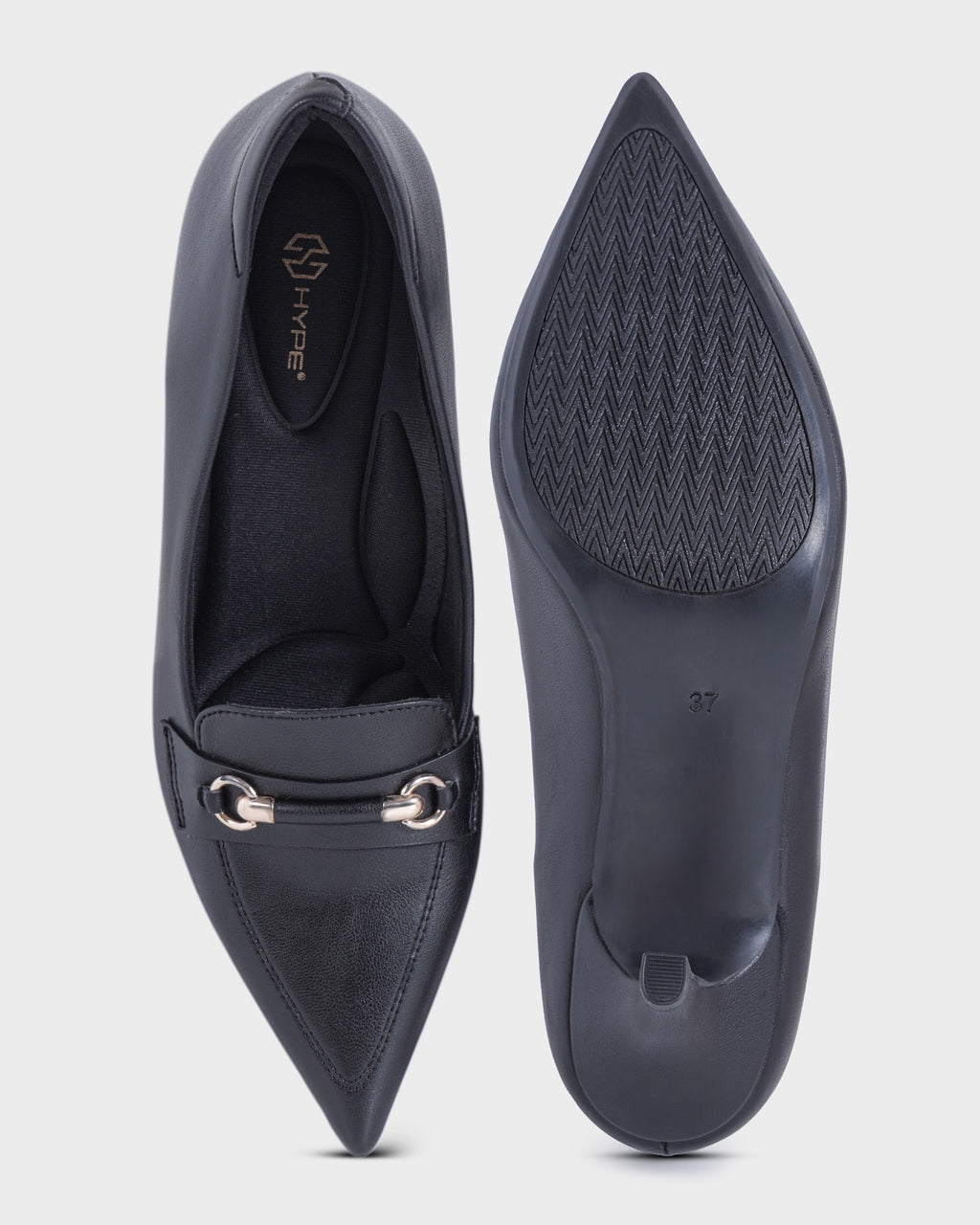 Athena Pointed-toe Pencil Heels photo 2 - Black