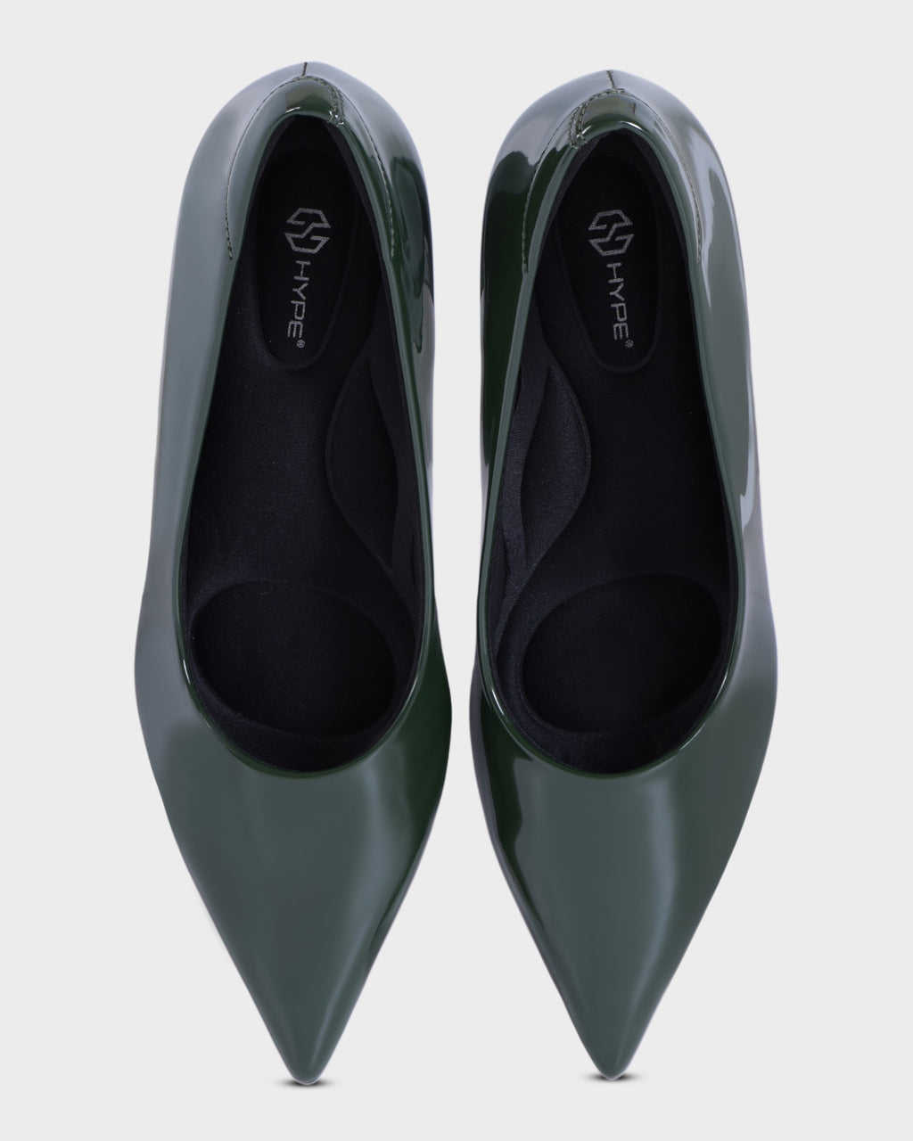 Reina Pointed-toe High Block Heels photo 1 - Green